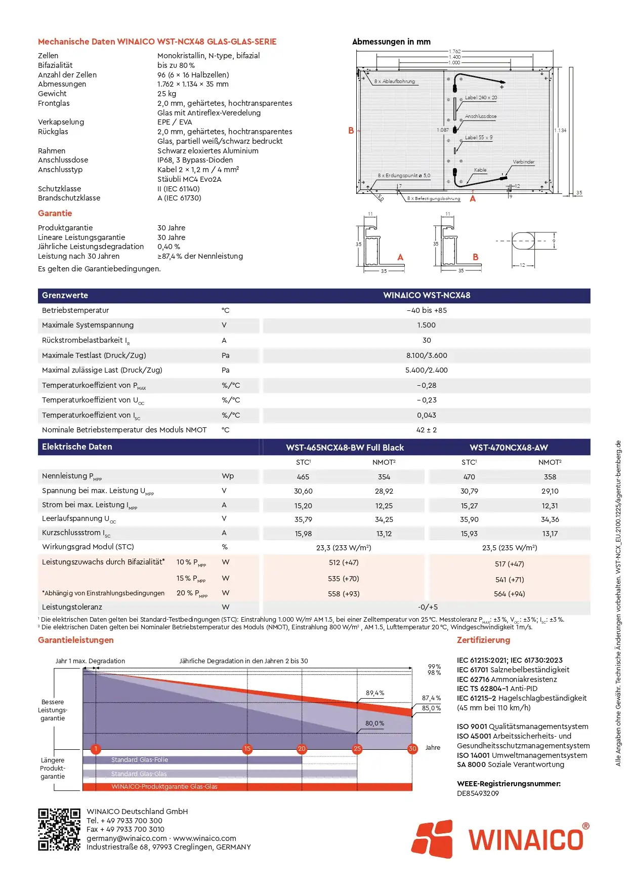 1H BT | Bi & Ci - Tec GmbH - N-TYPE BIFAZIAL GLAS-GLAS-SERIE